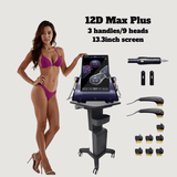 12D MAX PLUS body cavitation handpiece for fat reduction and body contouring
