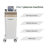 2-in-1 plasma beauty machine with TDDS technology for acne treatment and skin rejuvenation
