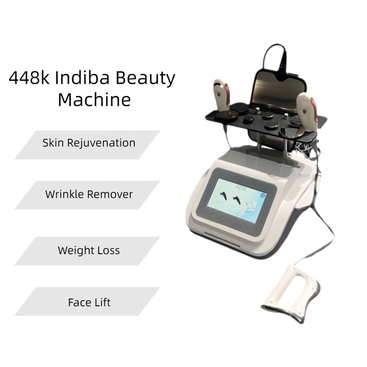 448k Fever Master Machine - Pain Relief Tecar Therapy Indiba 448 khz Fever Master