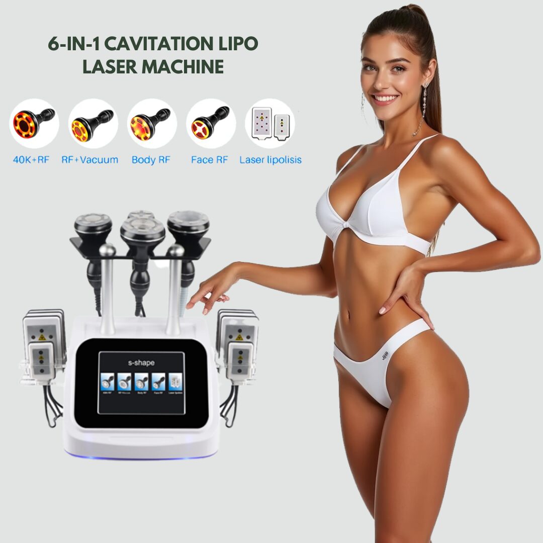 6-in-1 Cavitation Lipo Laser Machine