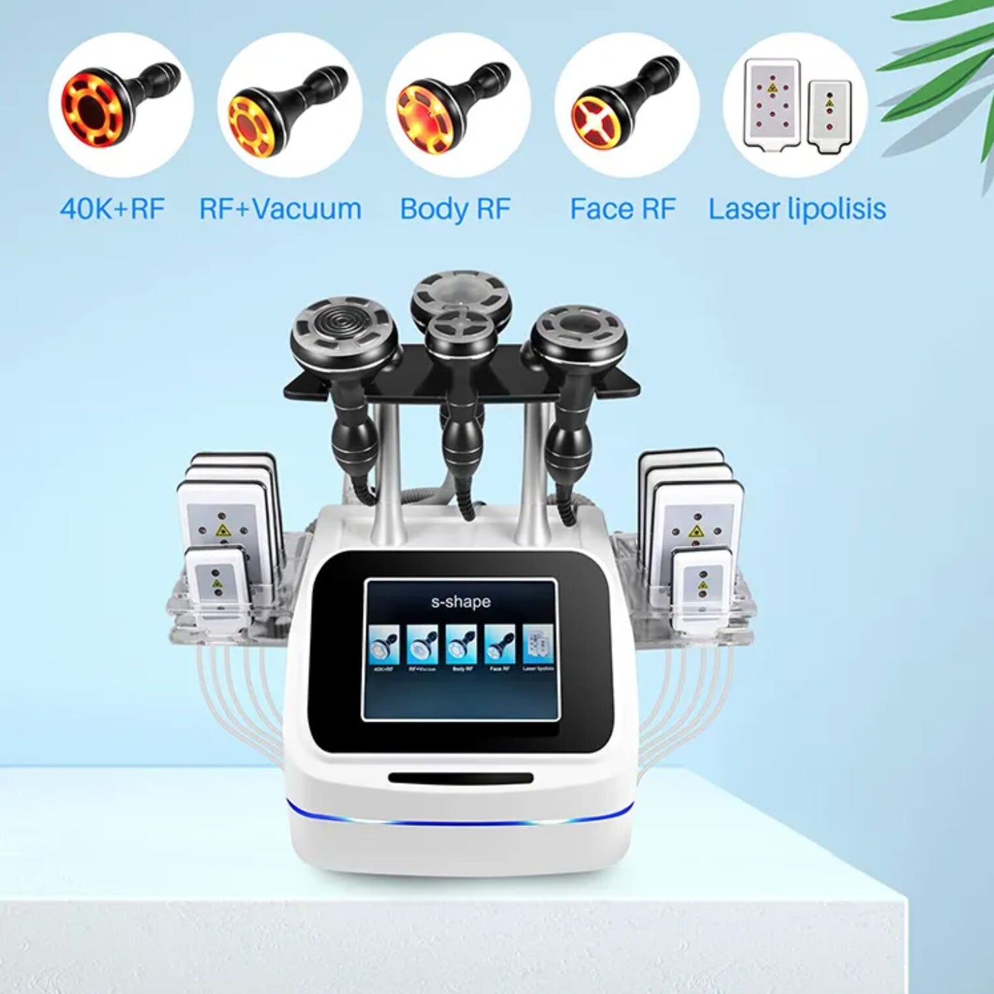 6-in-1 Cavitation Lipo Laser Machine