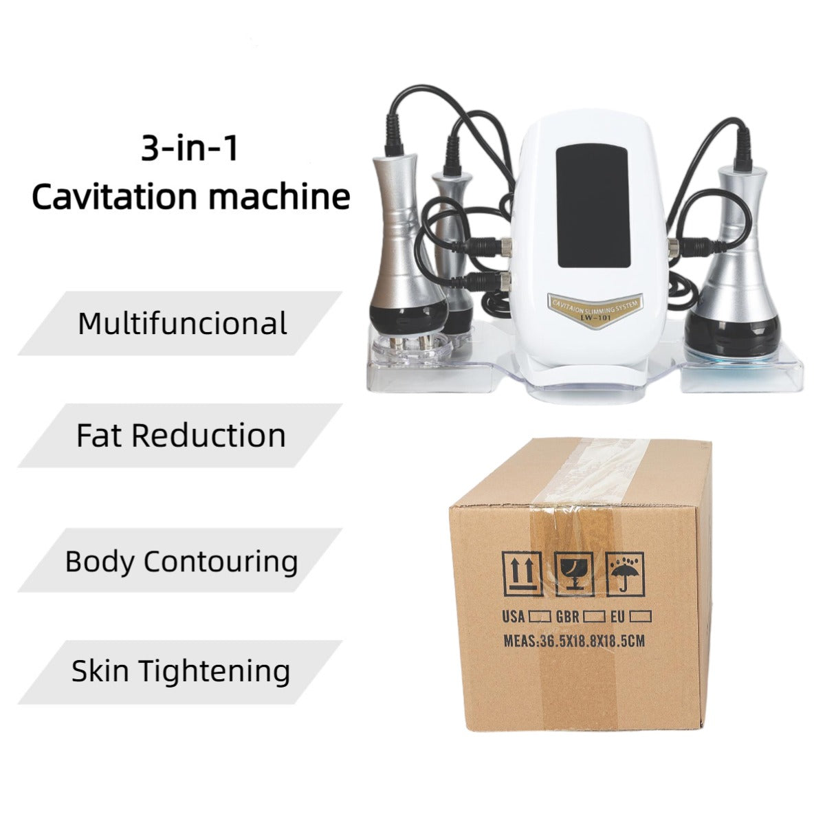 40K Cavitation RF Multipole Slimming Machine