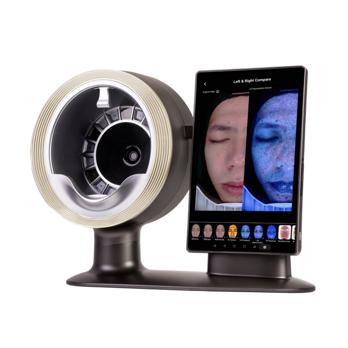 M17 Smart AI Facial Skin Analyzer | 10 Spectrum Professional Skin Analysis Machine