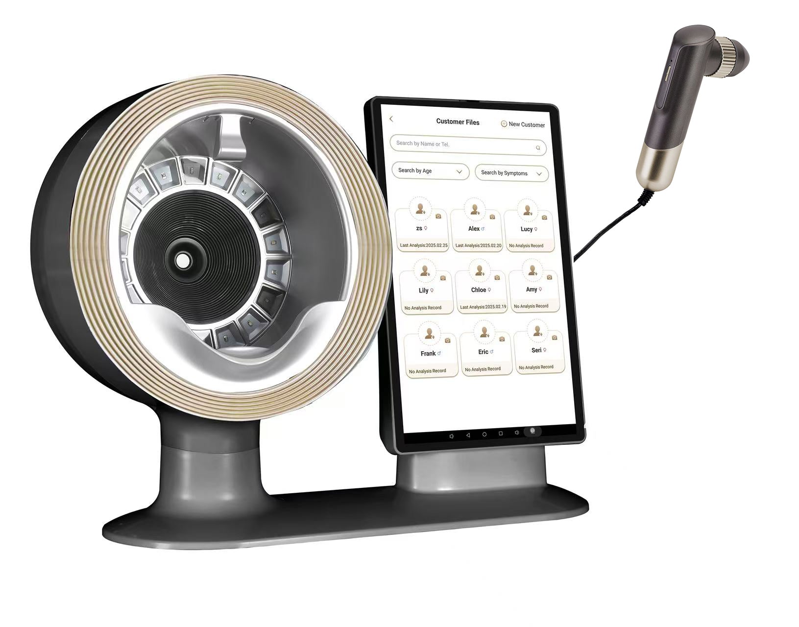 M17 Smart AI Facial Skin Analyzer | 10 Spectrum Professional Skin Analysis Machine
