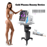 Coolplasmo Cold Plasma Beauty Device front view with dual plasma handpieces