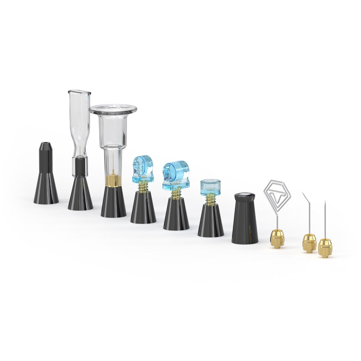 Coolplasmo cold plasma treatment probes set for acne and anti-inflammatory therapy