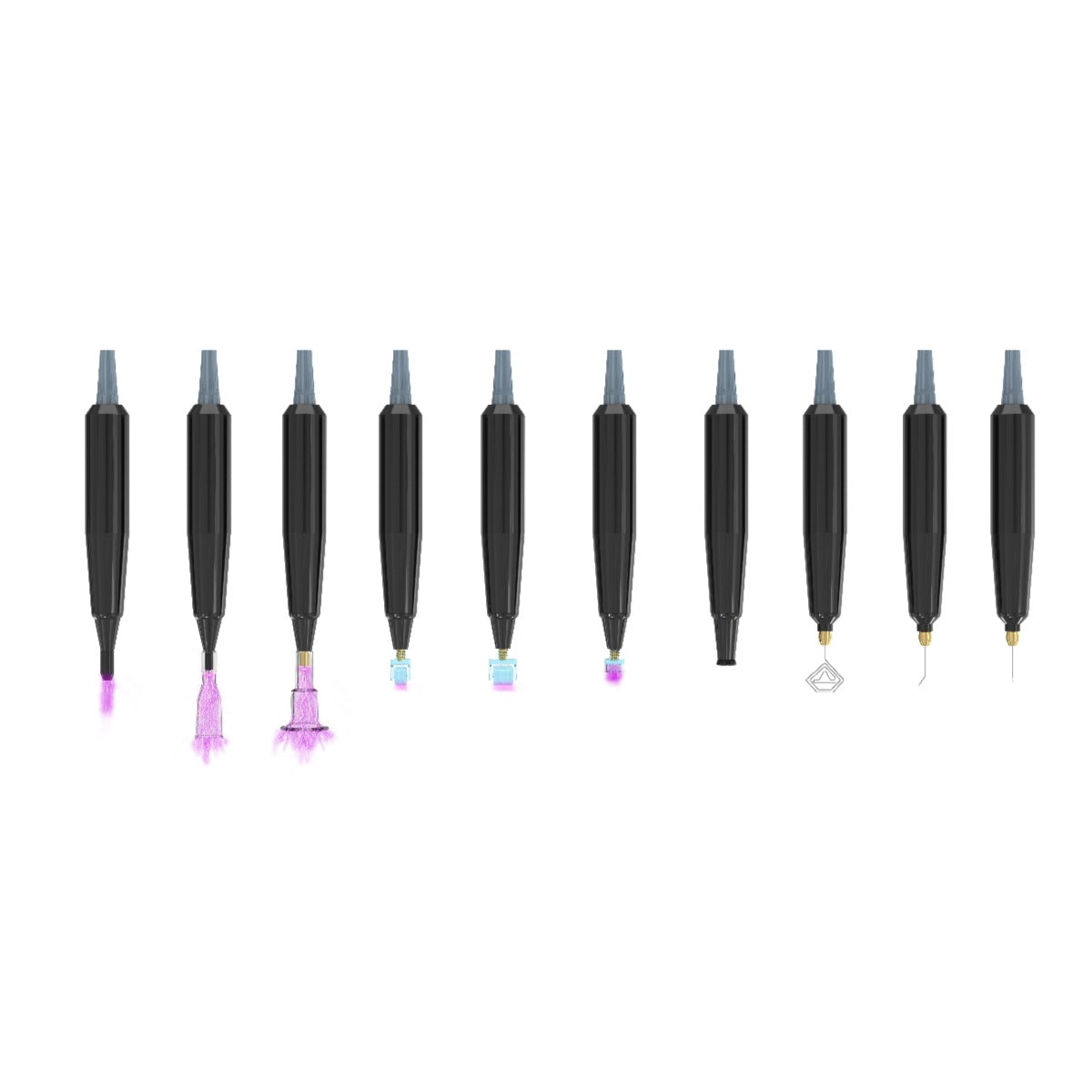 Coolplasmo dot-matrix and minimally invasive plasma probes for wrinkle and pigmentation correction