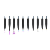 Coolplasmo dot-matrix and minimally invasive plasma probes for wrinkle and pigmentation correction