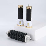 High-frequency micro-vibration massage roller with double-handle design