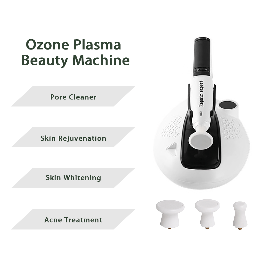 ozone plasma beauty machine for acne treatment and skin rejuvenation