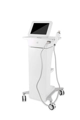 Professional RF microneedling machine for dermatology clinic and medical spa use front view
