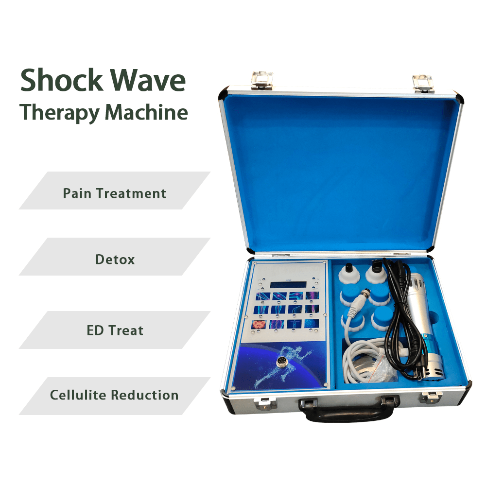 Shockwave Therapy Machine Button Type – Full Set Display