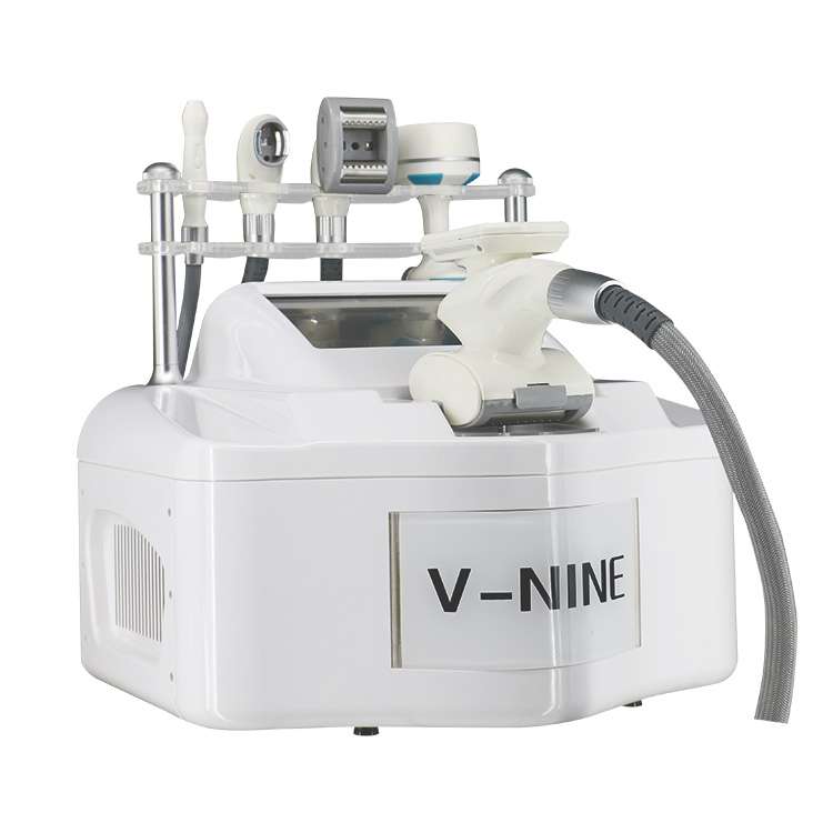 5 in 1 Velashape V9 cavitation RF body contouring machine – angled view